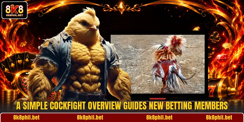 A simple cockfight overview guides new betting members A simple cockfight overview guides new betting members