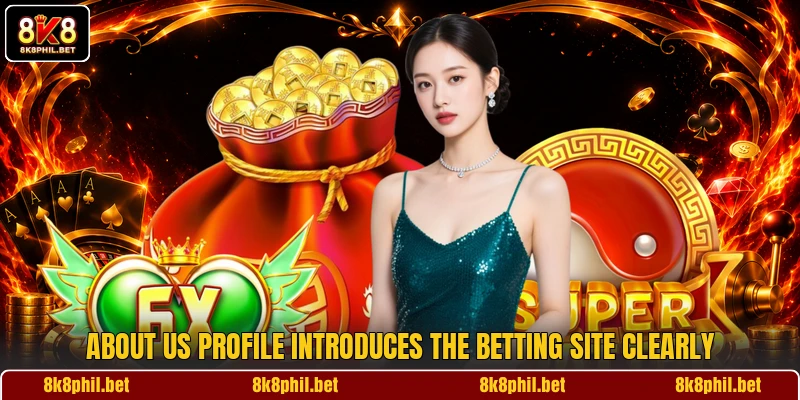 About us profile introduces the betting site clearly About us profile introduces the betting site clearly