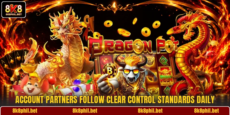 Account partners follow clear control standards daily