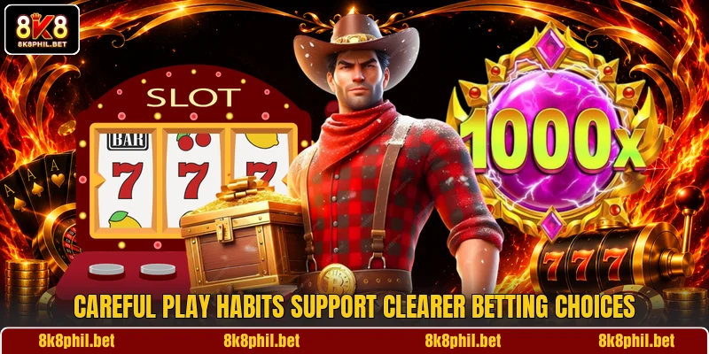 Careful play habits support clearer betting choices
