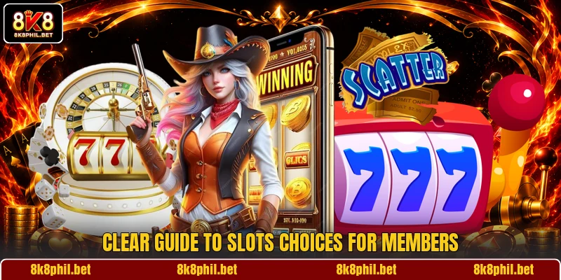 Clear guide to slots choices for members