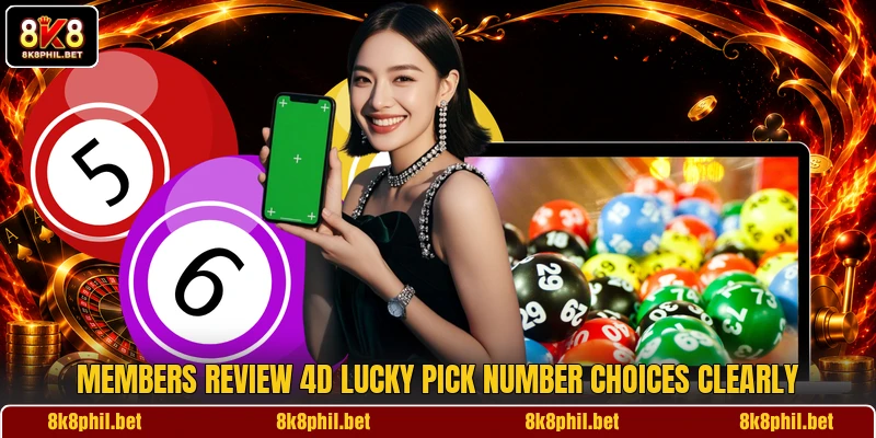 Members review 4D Lucky Pick number choices clearly