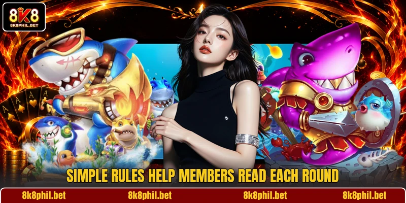 Simple rules help members read each round