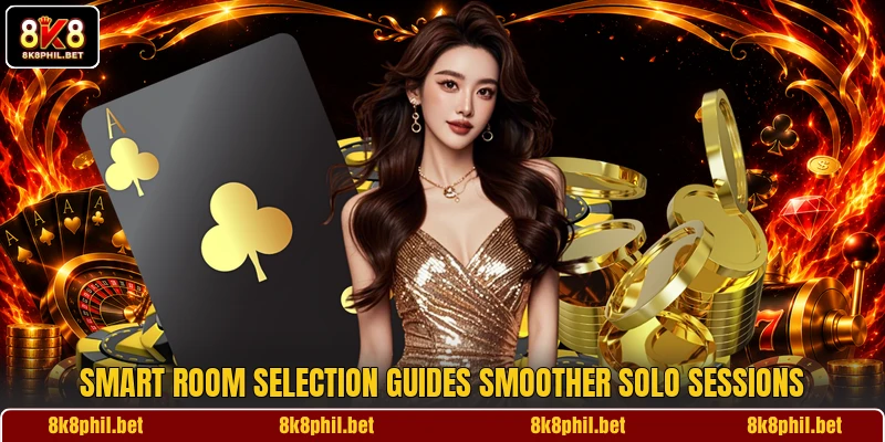 Smart room selection guides smoother solo sessions