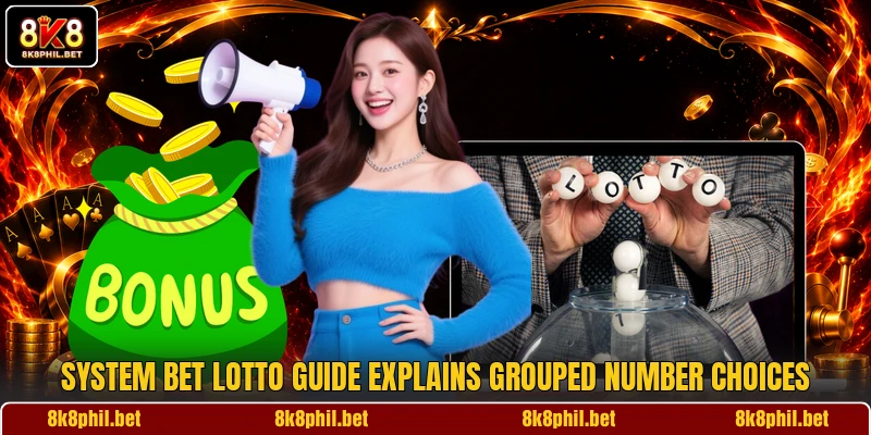 System Bet Lotto guide explains grouped number choices