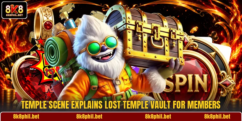 Temple scene explains Lost Temple Vault for members Temple scene explains Lost Temple Vault for members